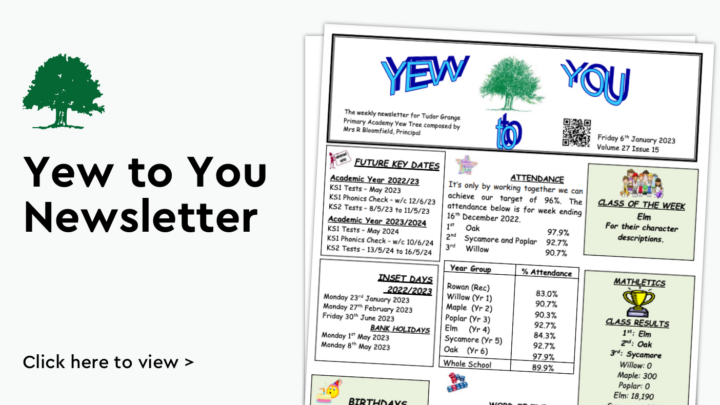 Yew to You Newsletter image