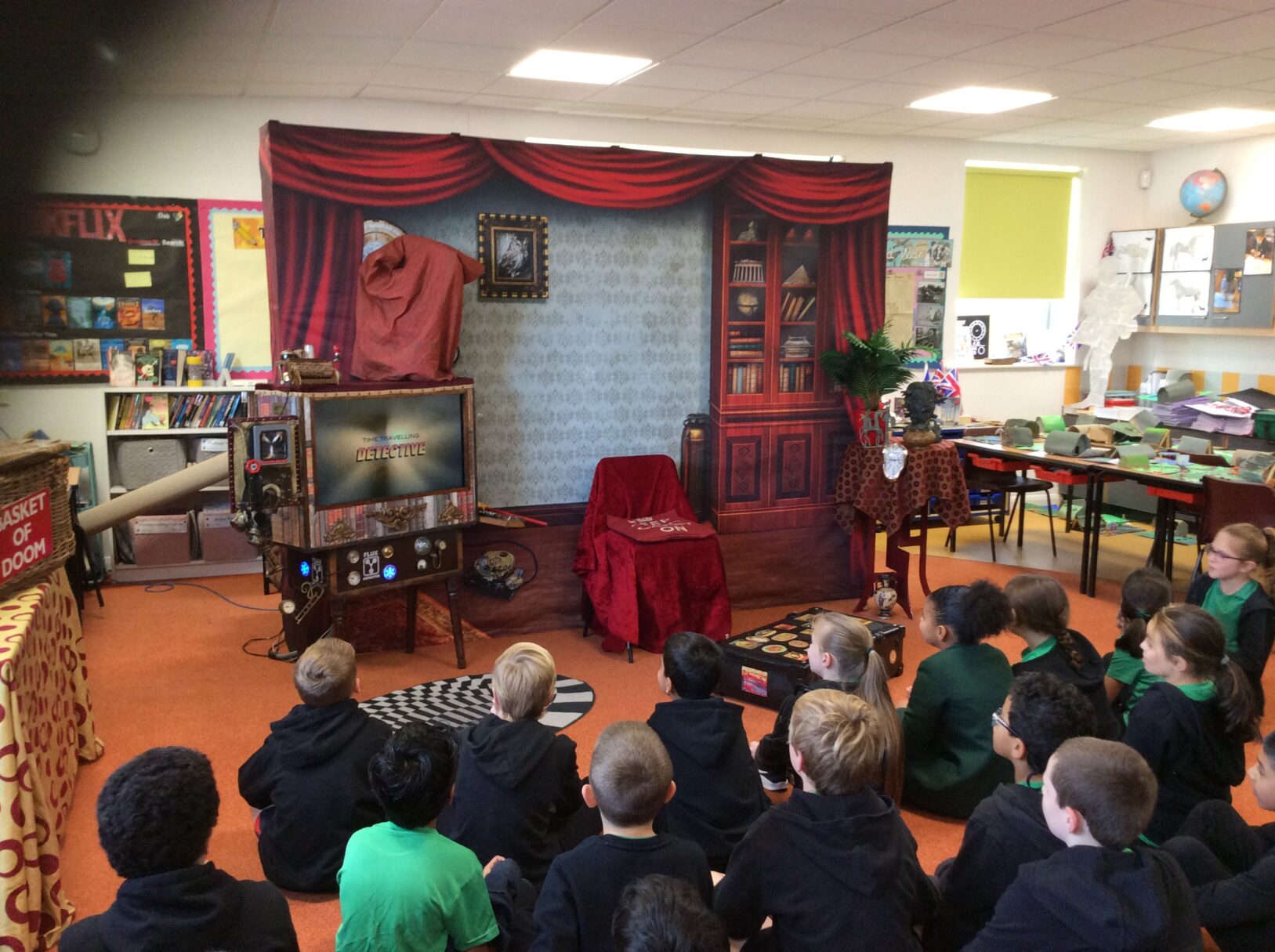 Header image for Time Travel in Year 5: A Visit from Professor McGinty!