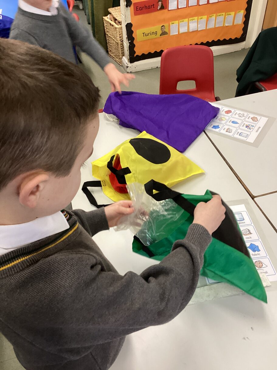 Header image for Exploring Materials in Year 1