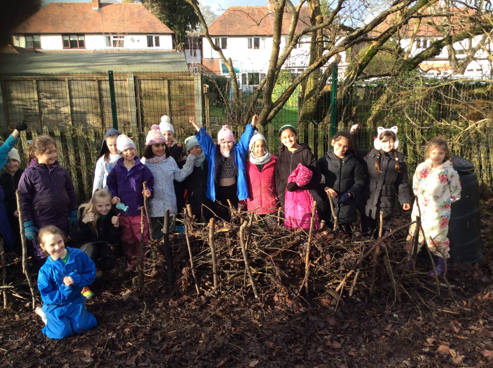 Header image for Our Final Forest School Session – Building, Balancing and Getting Muddy!