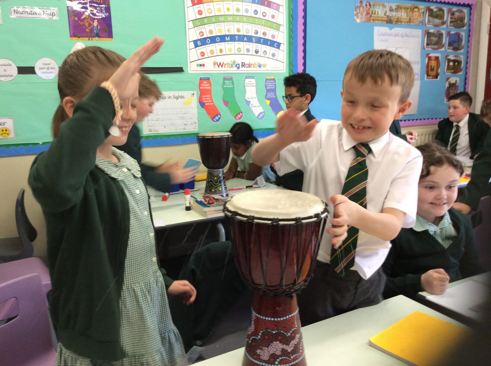 Header image for Rice and Drums – How is sound made? 